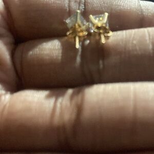 Elegant Gold Stud Earrings